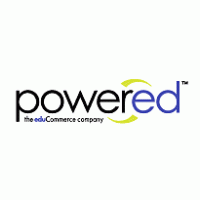 Powered logo vector logo