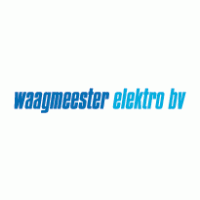 Waagmeester Elektro BV logo vector logo