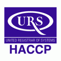 URS HACCP logo vector logo