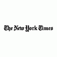 The New York Times logo vector logo