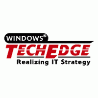 TechEdge logo vector logo