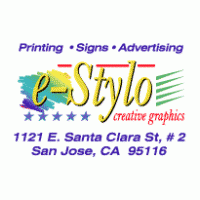 e-Stylo logo vector logo