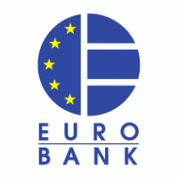 Euro Bank logo vector logo