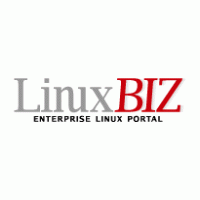 LinuxBIZ logo vector logo