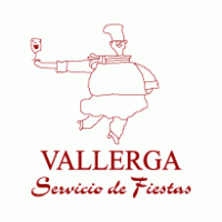 Vallerga Servicio de Fiestas logo vector logo