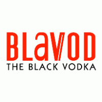 Blavod Black Vodka logo vector logo