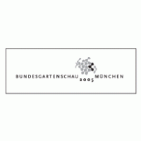 BUGA 2005 Bundesgartenschau München grayscale logo vector logo
