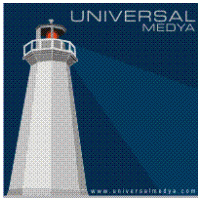 universal medya logo vector logo