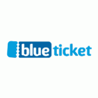 blueticket logo vector logo