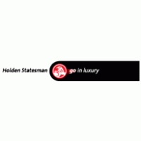 Holden Statesman Go in Luxury logo vector logo