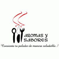 Aromas y Sabores logo vector logo