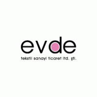 evde tekstil logo vector logo