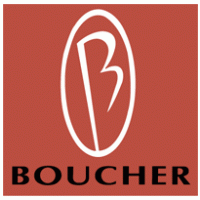 Boucher car dealership logo vector logo