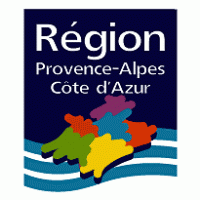 Region Provence Alpes Cote d’Azur logo vector logo