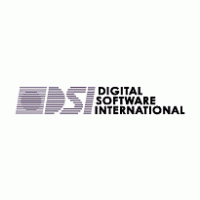 DSI Digital Software International logo vector logo