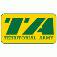 TA Territorial Army logo vector logo