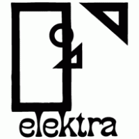 elektra old records logo vector logo