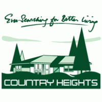country heights logo vector logo