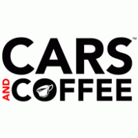 Cars and Coffee logo vector logo