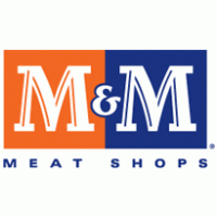 M&M Meat Shops logo vector logo