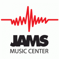 Jams Music Center logo vector logo