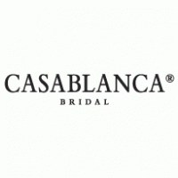 Casablanca Bridal logo vector logo