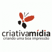 criativa midia logo vector logo