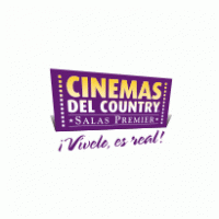 Cinemas del Country logo vector logo