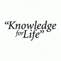 "Knowledge for Life" logo vector logo