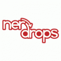 Nerdrops logo vector logo