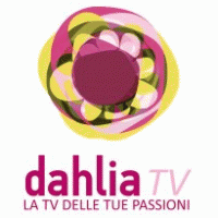 dahlia tv logo vector logo