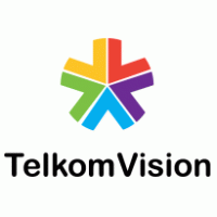 Telkom Vision logo vector logo
