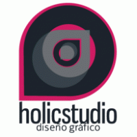 holic studio logo vector logo