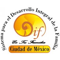 DIF Ciudad de Mexico logo vector logo