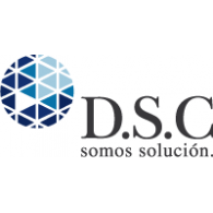DSC somos solución logo vector logo