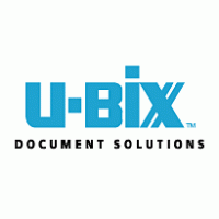 U-Bix logo vector logo