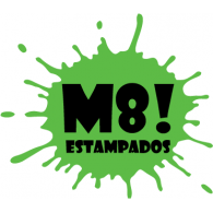 M8! Estampados logo vector logo