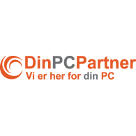 DinPCPartner logo vector logo