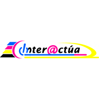 interactua logo vector logo