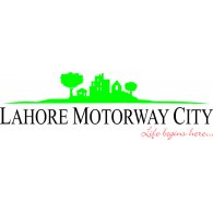 Lahore Motorway City logo vector logo