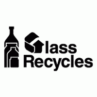 Glass Recycles logo vector logo