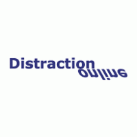DistractionOnline logo vector logo