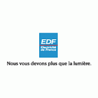 EDF logo vector logo