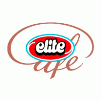 Elite Cafe logo vector logo