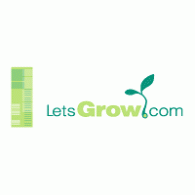 Lets grow.com logo vector logo