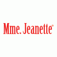 Mme. Jeanette logo vector logo