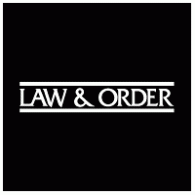 Law & Order logo vector logo