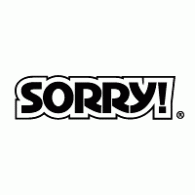 Sorry logo vector logo