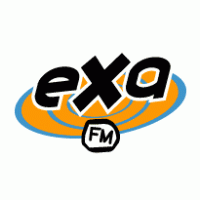 Exa FM logo vector logo
