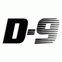 D-9 logo vector logo